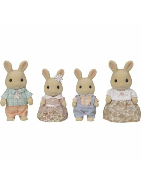 Set of Dolls Sylvanian Families 5706 Rabbit Family 4 Pieces