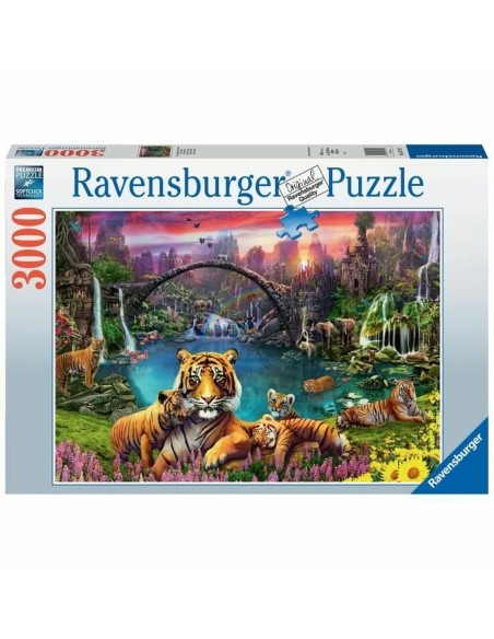 Puzzle Ravensburger Tigers in the lagoon 3000 Pieces