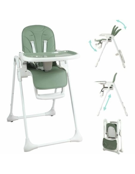 Child's Chair Looping Green