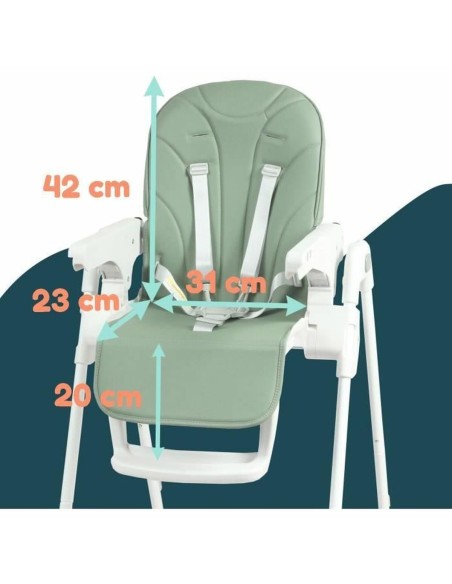 Child's Chair Looping Green