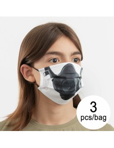 Hygienic Reusable Fabric Mask Gas Luanvi Size M Pack of 3 units