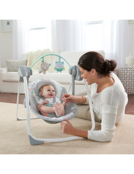 Rocking chair Ingenuity Comfort 2 Go ™ Compact Swing Fanciful Forest