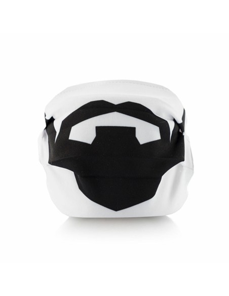 Hygienic Reusable Fabric Mask Beard Luanvi Size M Pack of 3 units