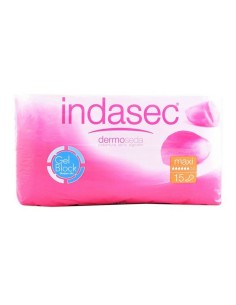 Incontinence Sanitary Pad Discreet Maxi Indasec (Parapharmacy)