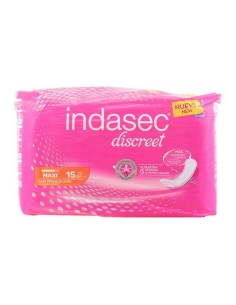 Incontinence Sanitary Pad Discreet Maxi Indasec (Parapharmacy) 2