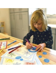 Drawing Set Spirograph Silverlit 30 Pieces 2