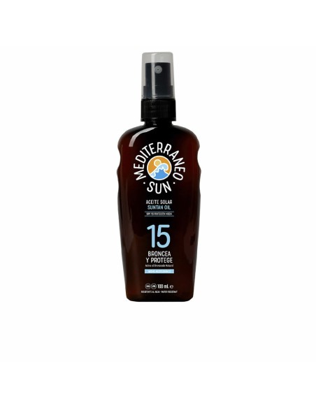 Sun Block Suntan Oil Dark Tanning Mediterraneo Sun