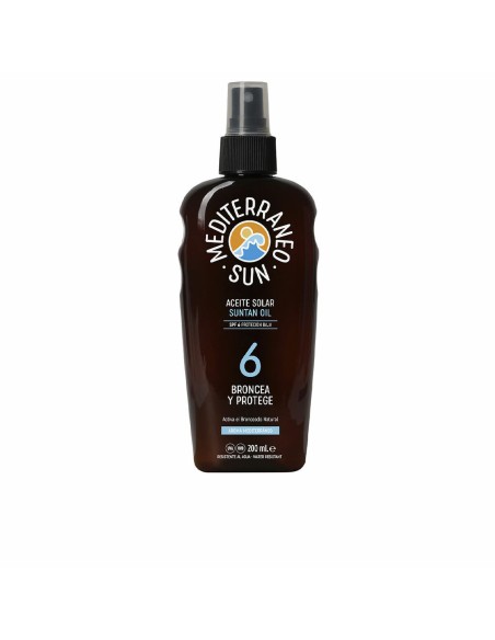 Sun Block Suntan Oil Dark Tanning Mediterraneo Sun
