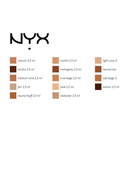 Facial Corrector Can't Stop Won't Stop NYX (3,5 ml)