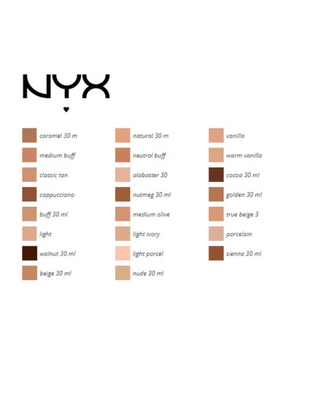 Liquid Make Up Base Can't Stop Won't Stop NYX (30 ml) (30 ml)