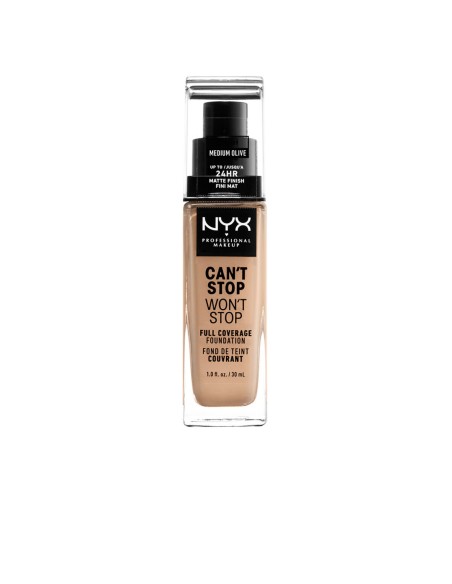 Liquid Make Up Base Can't Stop Won't Stop NYX (30 ml) (30 ml)