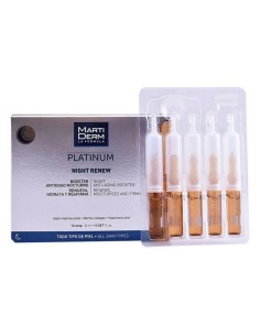Ampoules Martiderm Platinum Night Renew