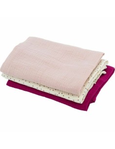 Muslin Domiva Rose Resistant 3 Pieces (3 Units)