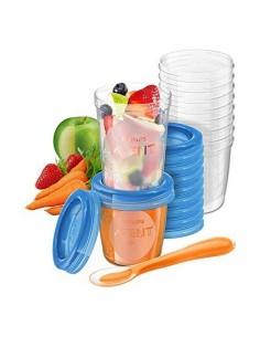 Set of Bowls for Baby Food Philips SCF721 / 20