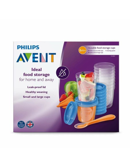 Set of Bowls for Baby Food Philips SCF721 / 20