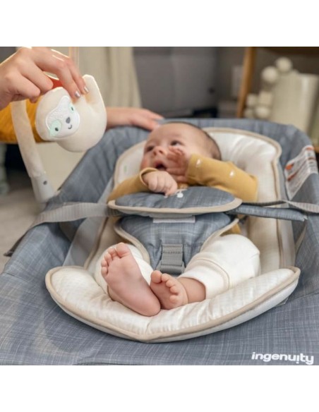 Baby Hammock Ingenuity Happy Belly Grey