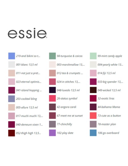 nail polish Essie Essie 13,5 ml