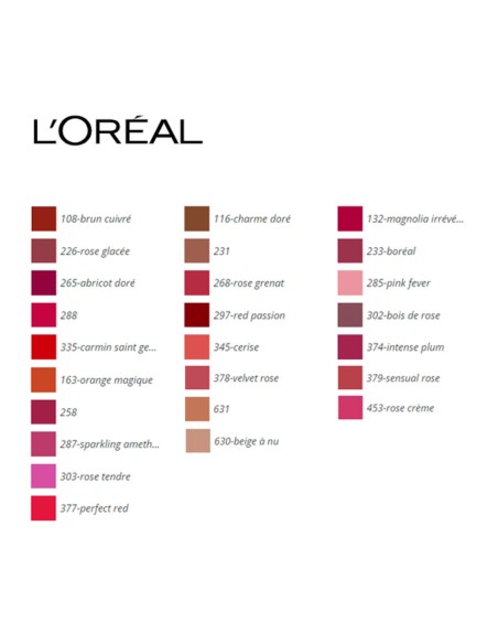 Lipstick Color Riche L'Oreal Make Up