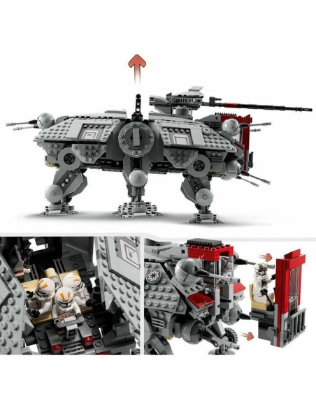 Playset   Lego Star Wars 75337 AT-TE Walker         1082 Pieces  