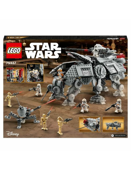 Playset   Lego Star Wars 75337 AT-TE Walker         1082 Pieces  