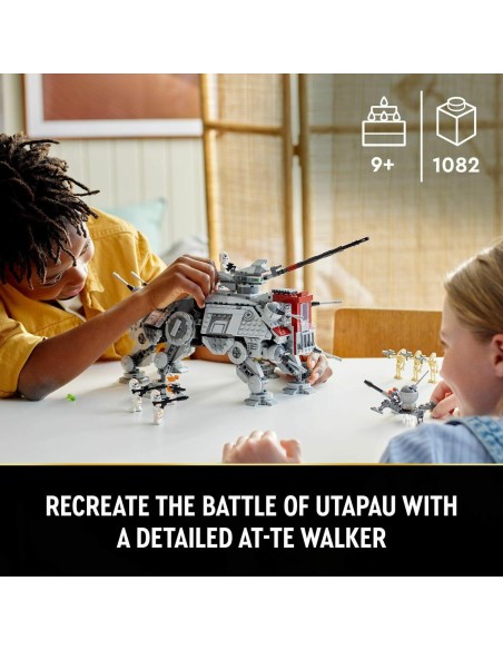 Playset   Lego Star Wars 75337 AT-TE Walker         1082 Pieces  