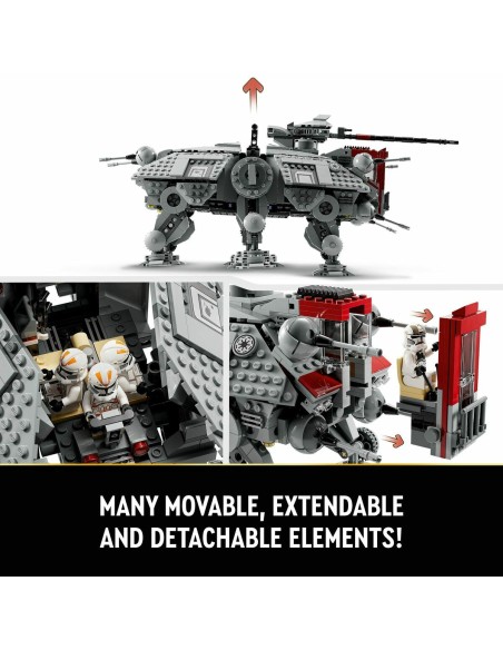 Playset   Lego Star Wars 75337 AT-TE Walker         1082 Pieces  