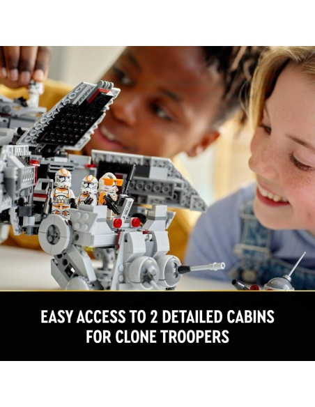 Playset   Lego Star Wars 75337 AT-TE Walker         1082 Pieces  