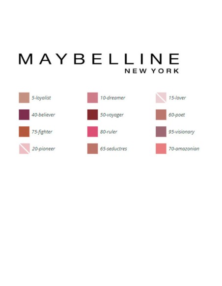 Lipstick Superstay Matte Maybelline