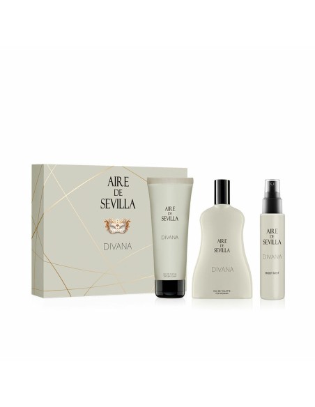 Women's Perfume Set Aire de Sevilla Divana 3 Pieces