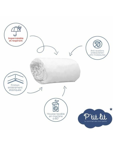 Cot protector P'TIT LIT White