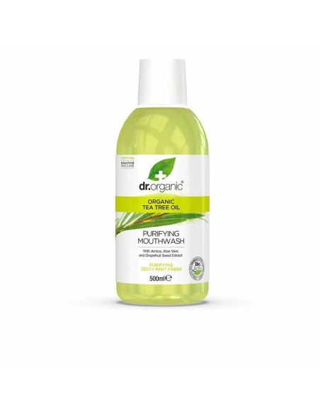 Mouthwash Tea Tree Dr.Organic Bioactive Organic Tea tree oil 500 ml