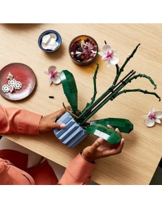 Playset Lego The Orchid Plants with Indoor Artificial Flowers 2