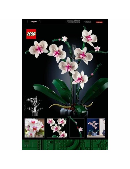 Playset Lego The Orchid Plants with Indoor Artificial Flowers