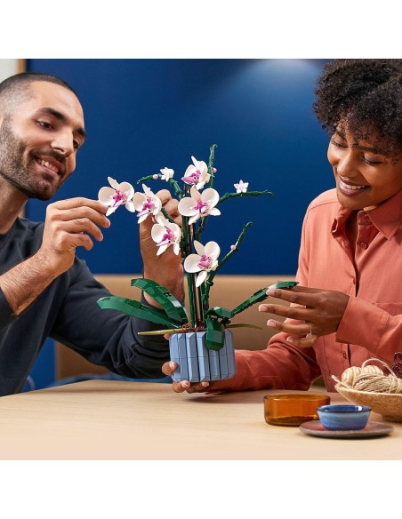 Playset Lego The Orchid Plants with Indoor Artificial Flowers