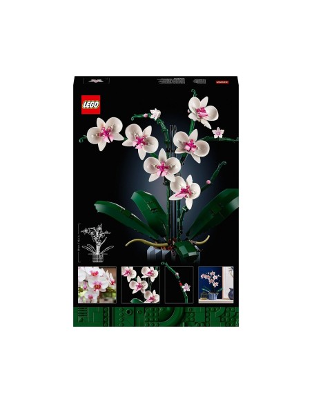 Playset Lego The Orchid Plants with Indoor Artificial Flowers