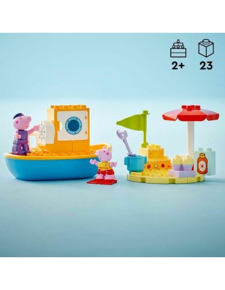 Construction set Lego Peppa Pig's Boat Trip Multicolour