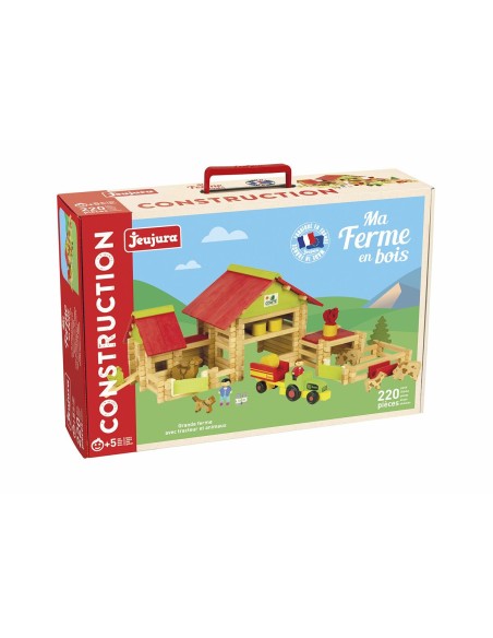 Playset Jeujura Large farm 220 Pieces