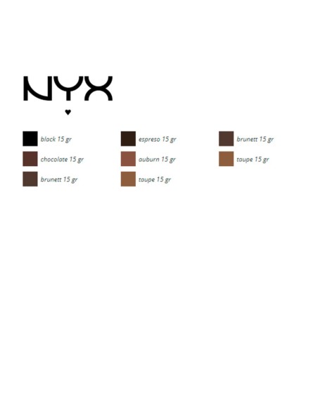 Eyebrow Make-up Fill & Fluff NYX (15 g)
