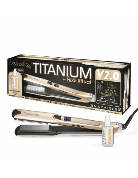 Hair Straightener Saint-Algue TITANIUM V2 ELIXIR RITUAL DEMELISS