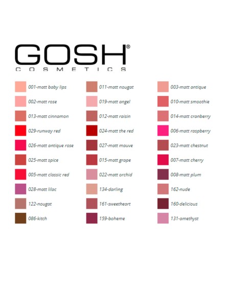 Lipstick Velvet Touch Gosh Copenhagen (4 g)