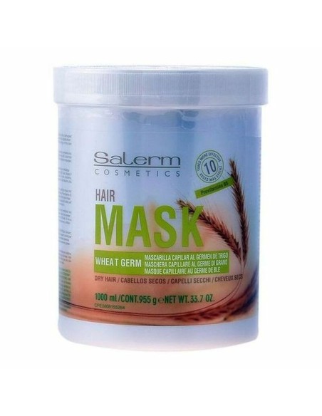 Hair Mask Wheat Germ Salerm Wheat Germ (1000 ml) 1 L