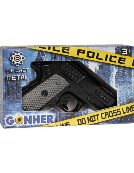 Cap Gun Gonher Die Cast Metal
