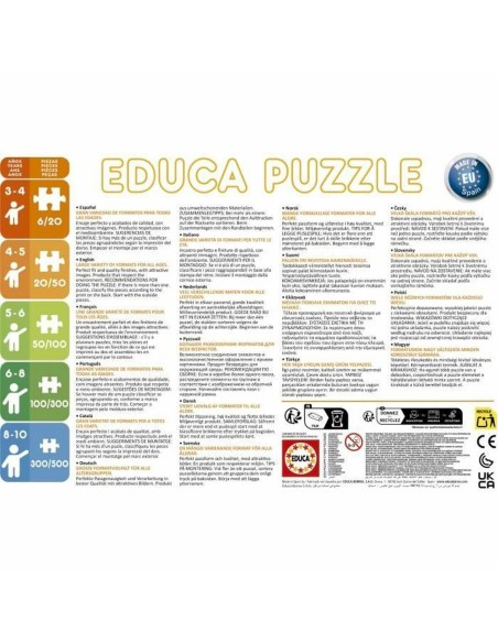 Puzzle Educa Little Brown Bear