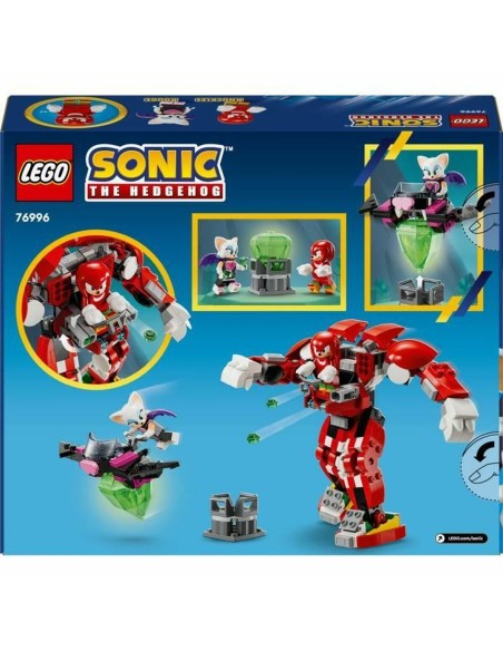 Construction set Lego 76996 Sonic The Hedgehog Knuckles' Robot Guardian Multicolour