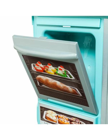 Toy kitchen Cook Moltó 18151 100 x 97 x 31 cm Blue Flip-top (100 x 97 x 31 cm)
