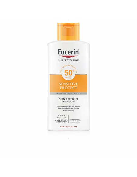 Sun Lotion Sensitive Protect Eucerin Spf 50 SPF 50+