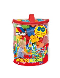 Construction set Moltó 12461 80 Pieces