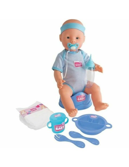 Baby Doll with Accessories Simba New Born Baby 43 cm