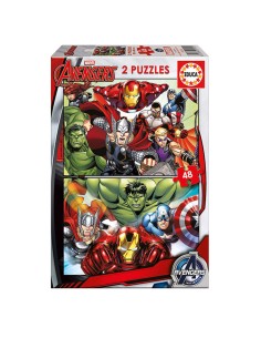 Child's Puzzle Marvel Avengers Educa (2 x 48 pcs)