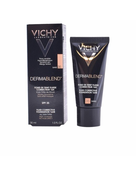 Fluid Foundation Make-up Dermablend Vichy Spf 35 30 ml